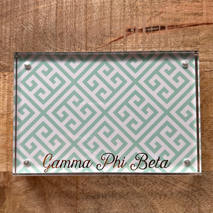 Gamma Phi Beta Picture Frame