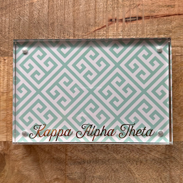 Kappa Alpha Theta Picture Frame
