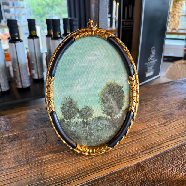 Pewter & Glass Photo Frames with Art