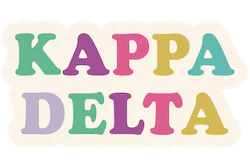 Kappa Delta Decal