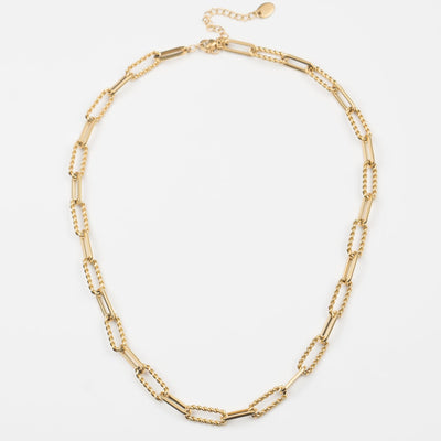 Twisted Links Necklace