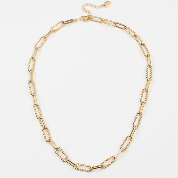 Twisted Links Necklace