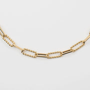 Twisted Links Necklace