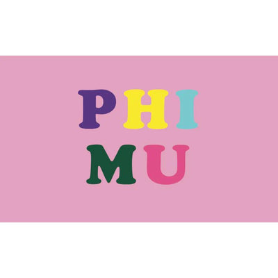 Phi Mu Flag