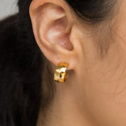Mini Hammered Hoops