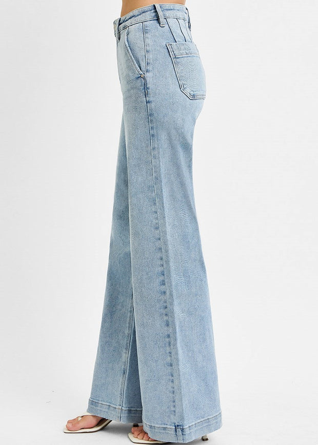 Molly High Rise Wide Leg Jean
