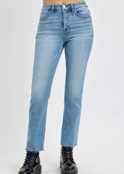 Madeline High Rise Crop Straight