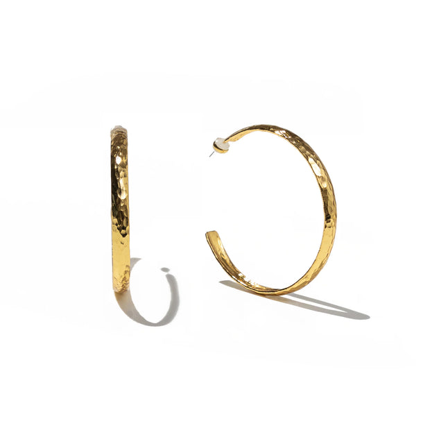Statement Hammered Hoops