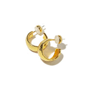 Mini Hammered Hoops