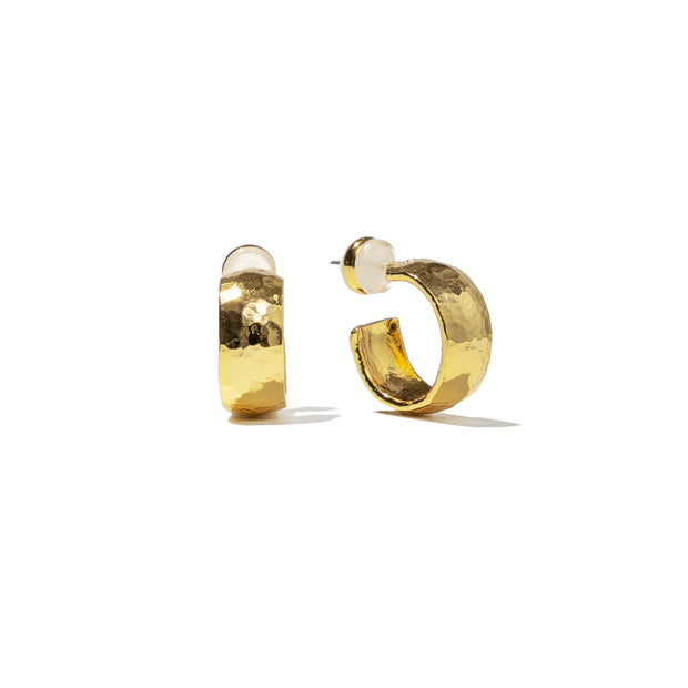 Mini Hammered Hoops