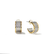 Two-Tone Watch Hoops