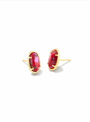 Grayson Stone Stud Earrings