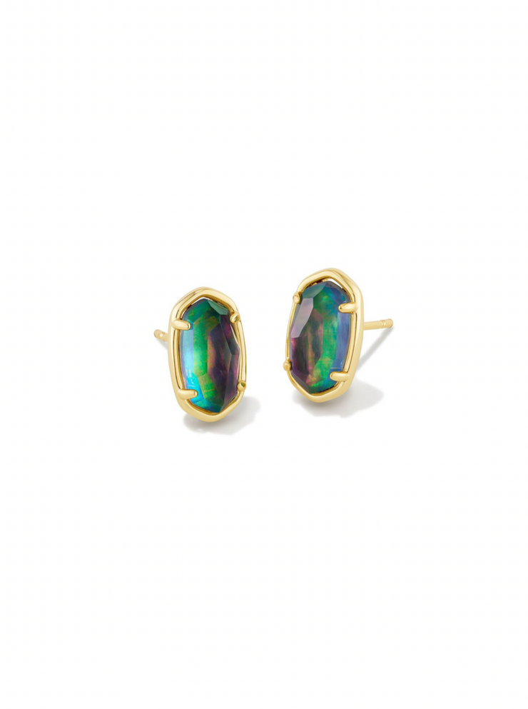 Grayson Stone Stud Earrings