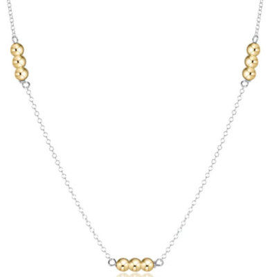 17" Joy Simplicity Chain 3mm - Mixed Metal