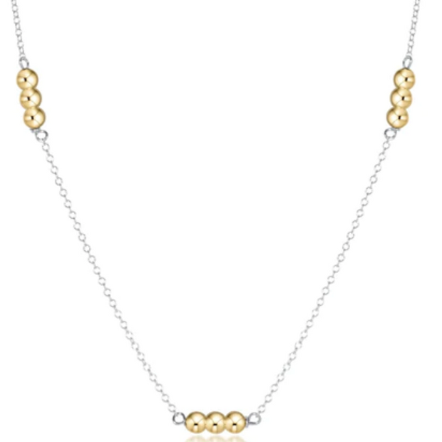 17" Joy Simplicity Chain 3mm - Mixed Metal