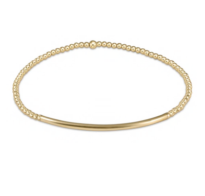 Classic Gold 2mm Bliss Bar