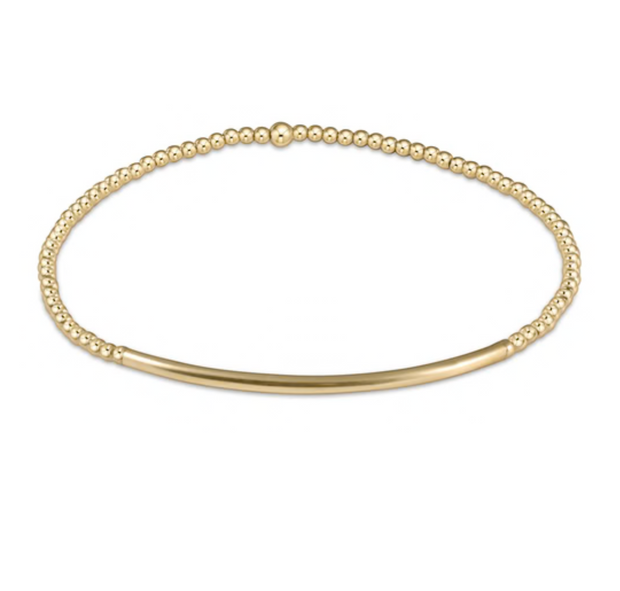 Classic Gold 2mm Bliss Bar