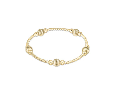 Purpose Dignity 6mm Bead Bracelet - Gold