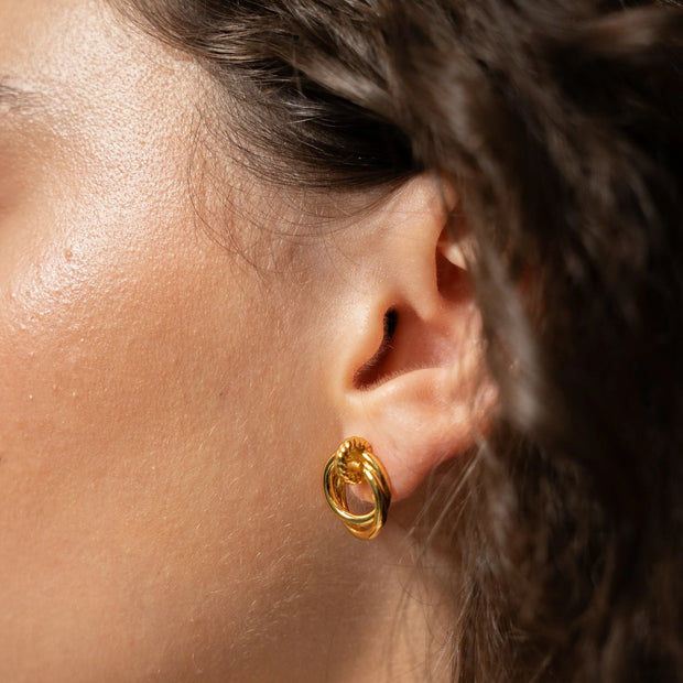 Looped Duo Studs