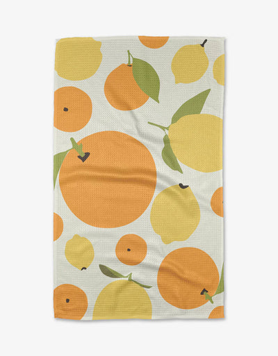 Tea Towel - Sunny Lemons & Oranges