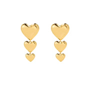 Tori Heart Drop Earring