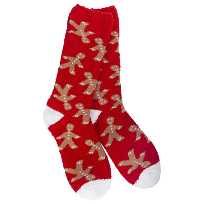 Cozy Crew Socks - Gingerbread Man