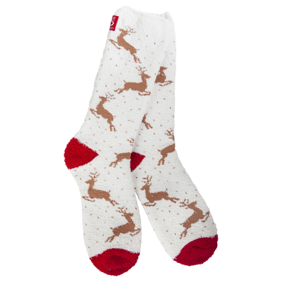 Cozy Crew Socks - Reindeer