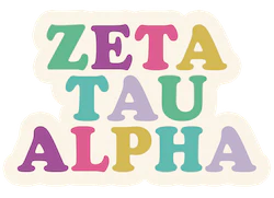 Zeta Tau Alpha Decal