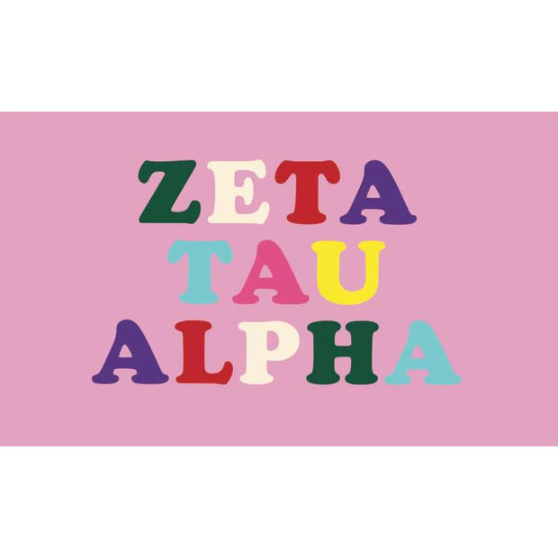 Zeta Tau Alpha Flag