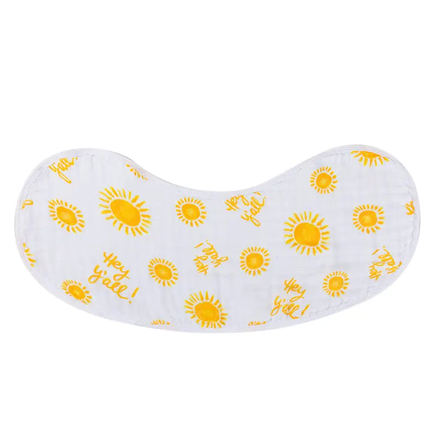 Baby Burp Cloth & Bib Combo - Hey Y'all