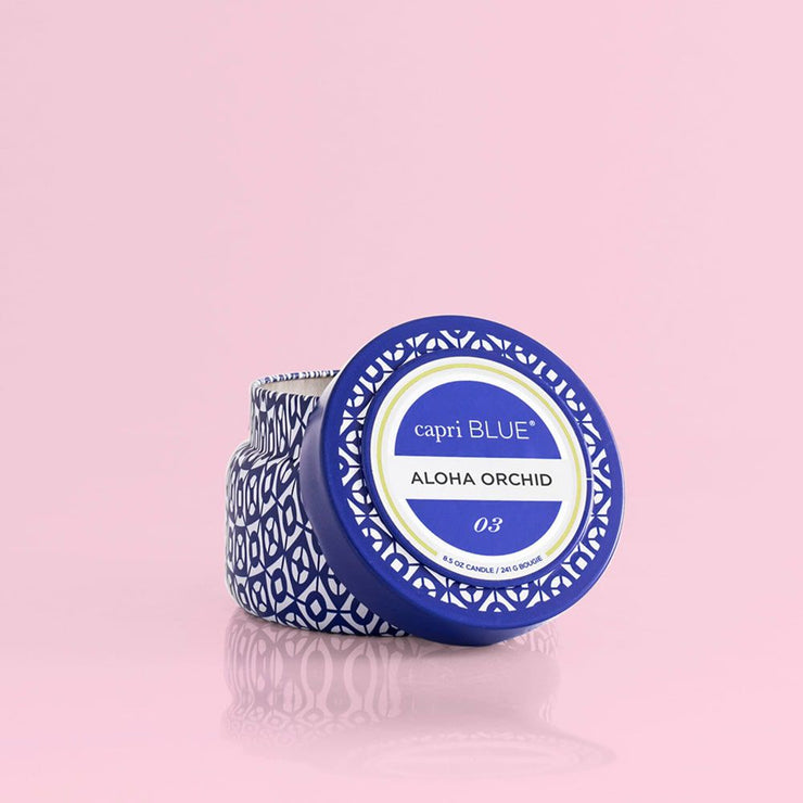 Aloha Orchid Printed Travel Tin