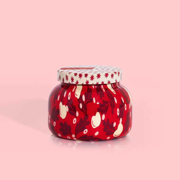 Apple Cider Social Holiday Pattern Play Signature Jar