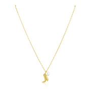Boot N' Pearl Neckace