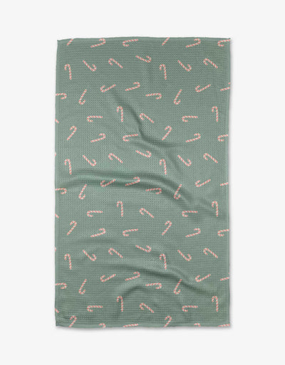 Tea Towel - Cute Candy Canes