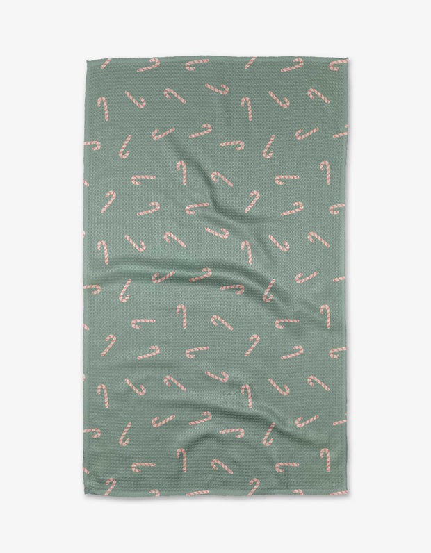 Tea Towel - Cute Candy Canes