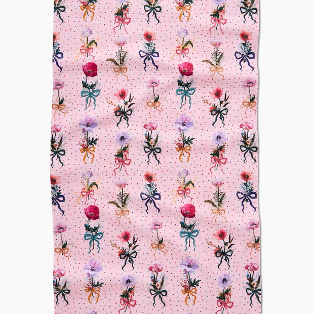 Tea Towel - Bows & Dots