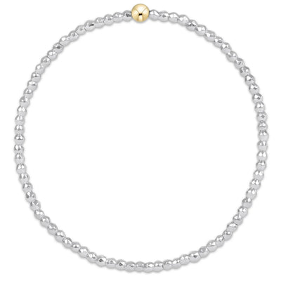 Bright Silver Faceted Hematite 2mm