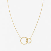 Family Interlocking Circles Necklace