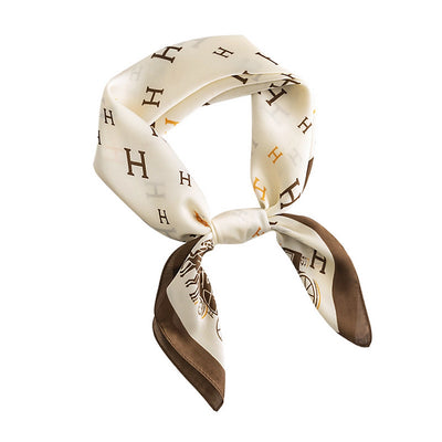 Small Square Neck Scarf