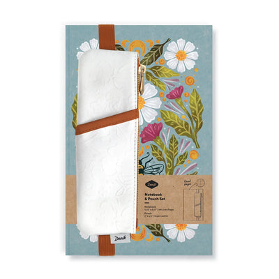 Honeybee Tea Layflat Notebook & Pouch Set