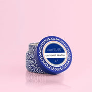 Coconut Santal Printed Travel Tin