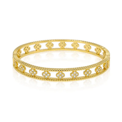 Gracie Clover Bangle