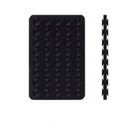 Phone Sticky Grip 2 Sided Silicone Suction Pad - Black