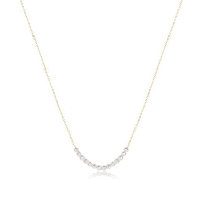 16" Classic Beaded Bliss 4mm Pearl Necklace
