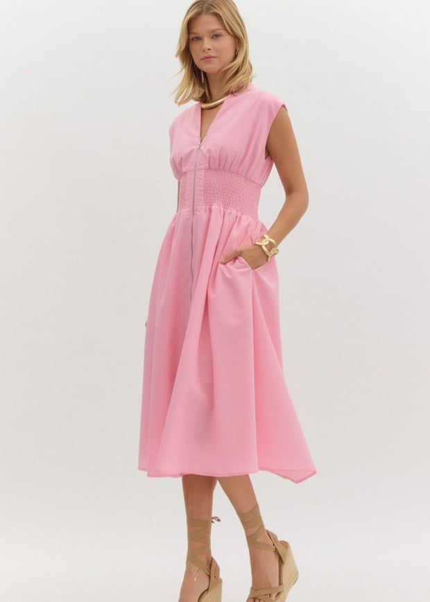 Ellen Dress - Pink