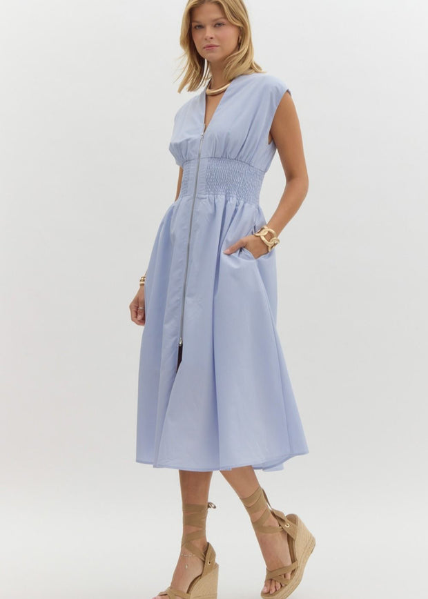 Ellen Dress - Baby Blue