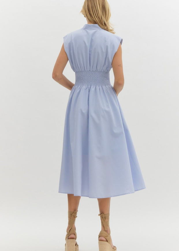Ellen Dress - Baby Blue
