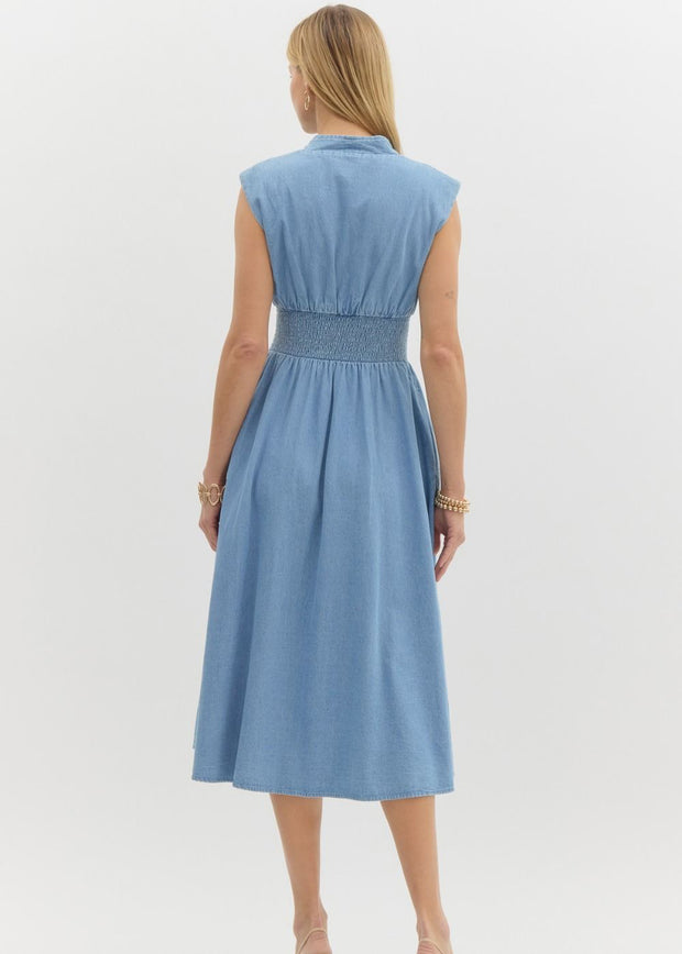 Ellen Dress - Denim