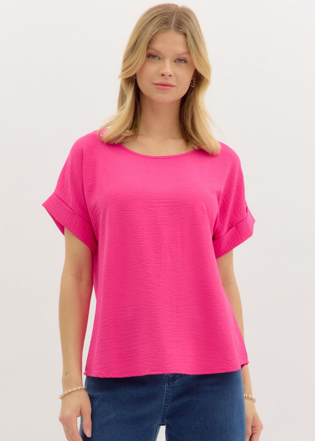 Cameron Top - Hot Pink