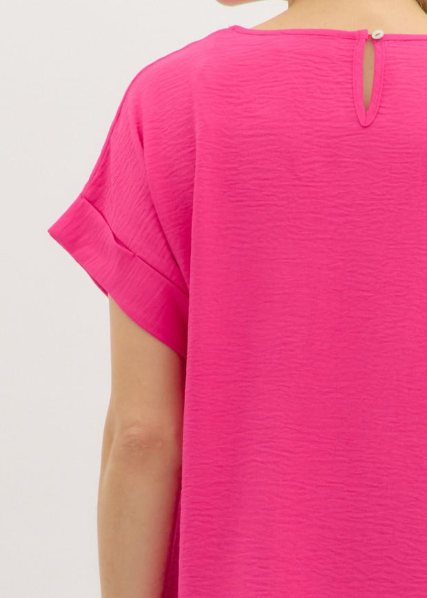 Cameron Top - Hot Pink